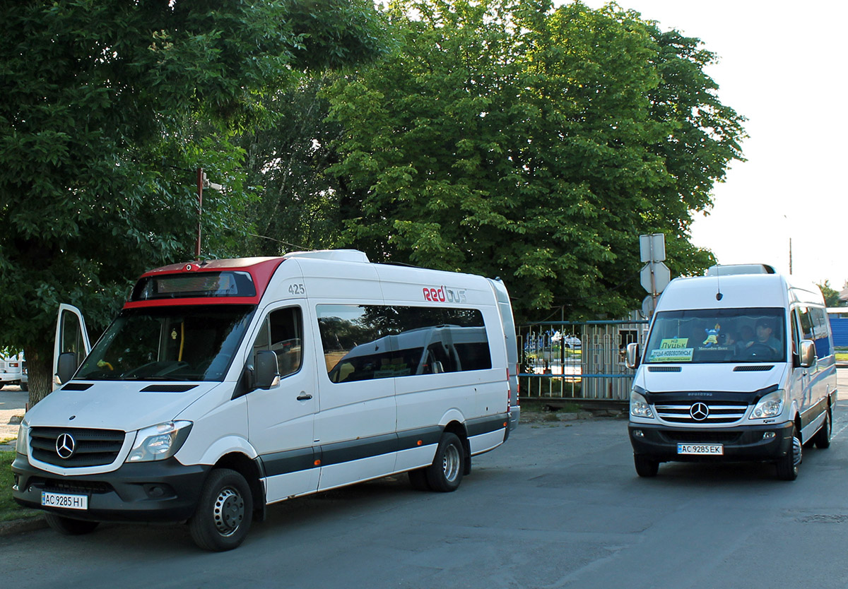 Волынская область, Universāls № AC 9285 HI; Волынская область, Kowex № AC 9285 EK