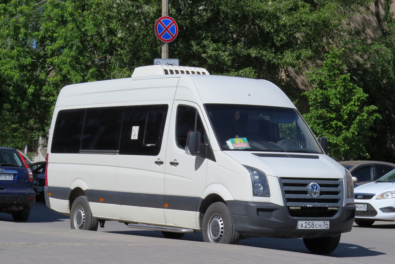 Волгоградская область, Volkswagen Crafter № А 258 СН 34 Волгоградская область, Volkswagen Crafter № А 258 СН 34