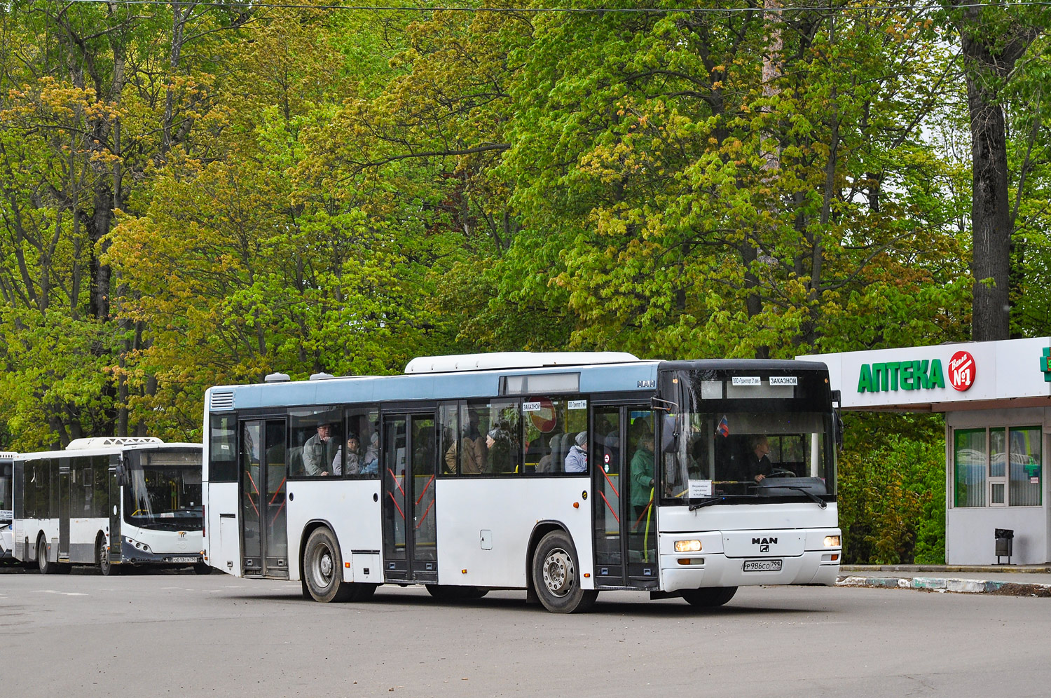 Москва, MAN A74 Lion's Classic SL283 № Р 986 СО 799