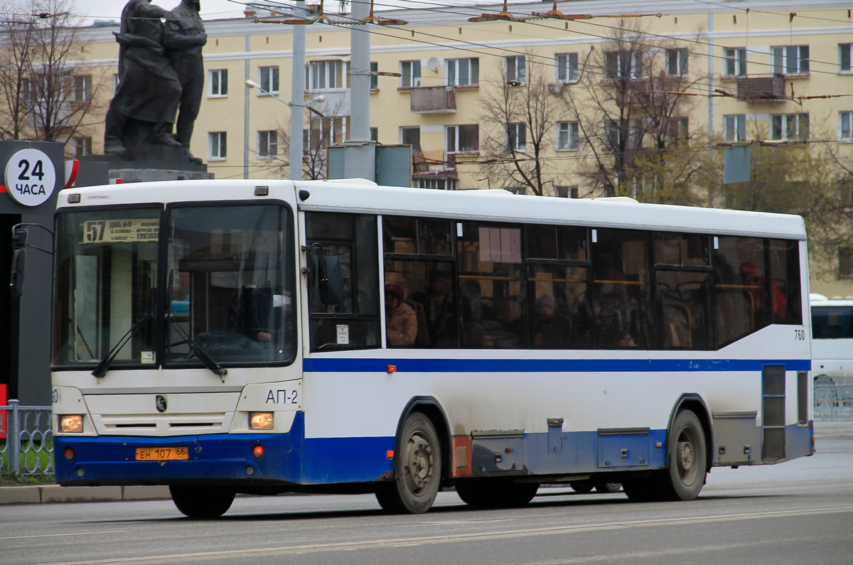 Sverdlovsk region, NefAZ-5299-20-32 # 760