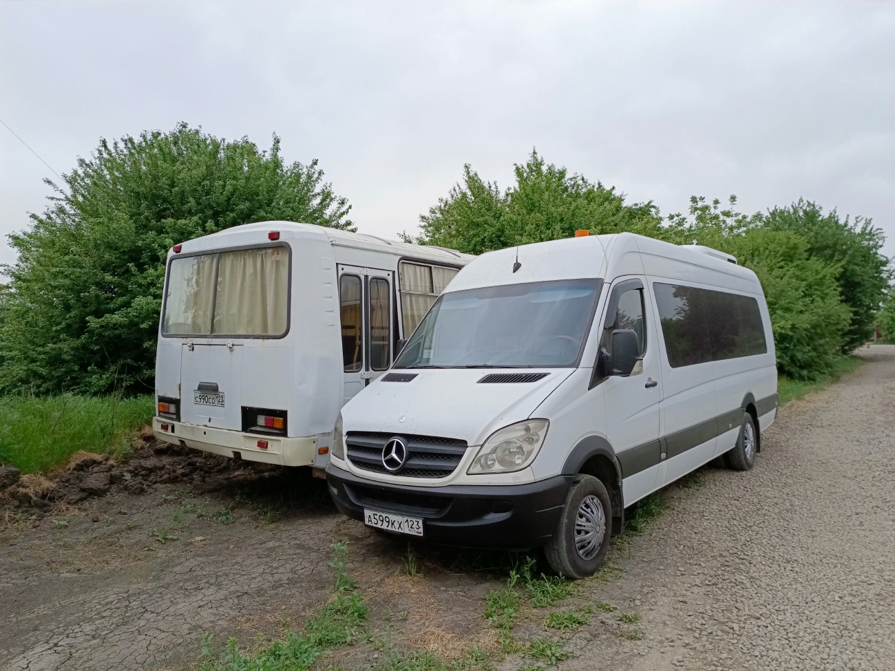 Краснодарский край, Луидор-22360C (MB Sprinter) № А 599 КХ 123