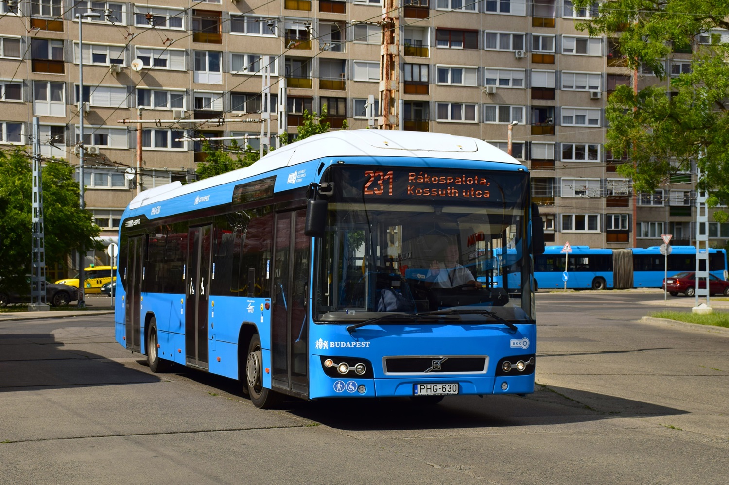 Венгрия, Volvo 7700 Hybrid № PHG-630