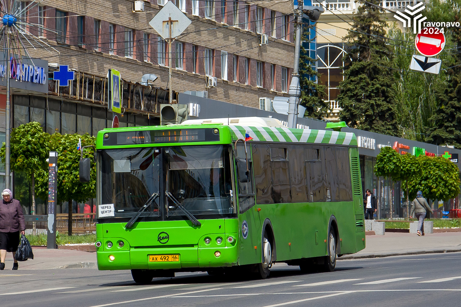 Курская область, ЛиАЗ-5292.21 № АХ 492 46