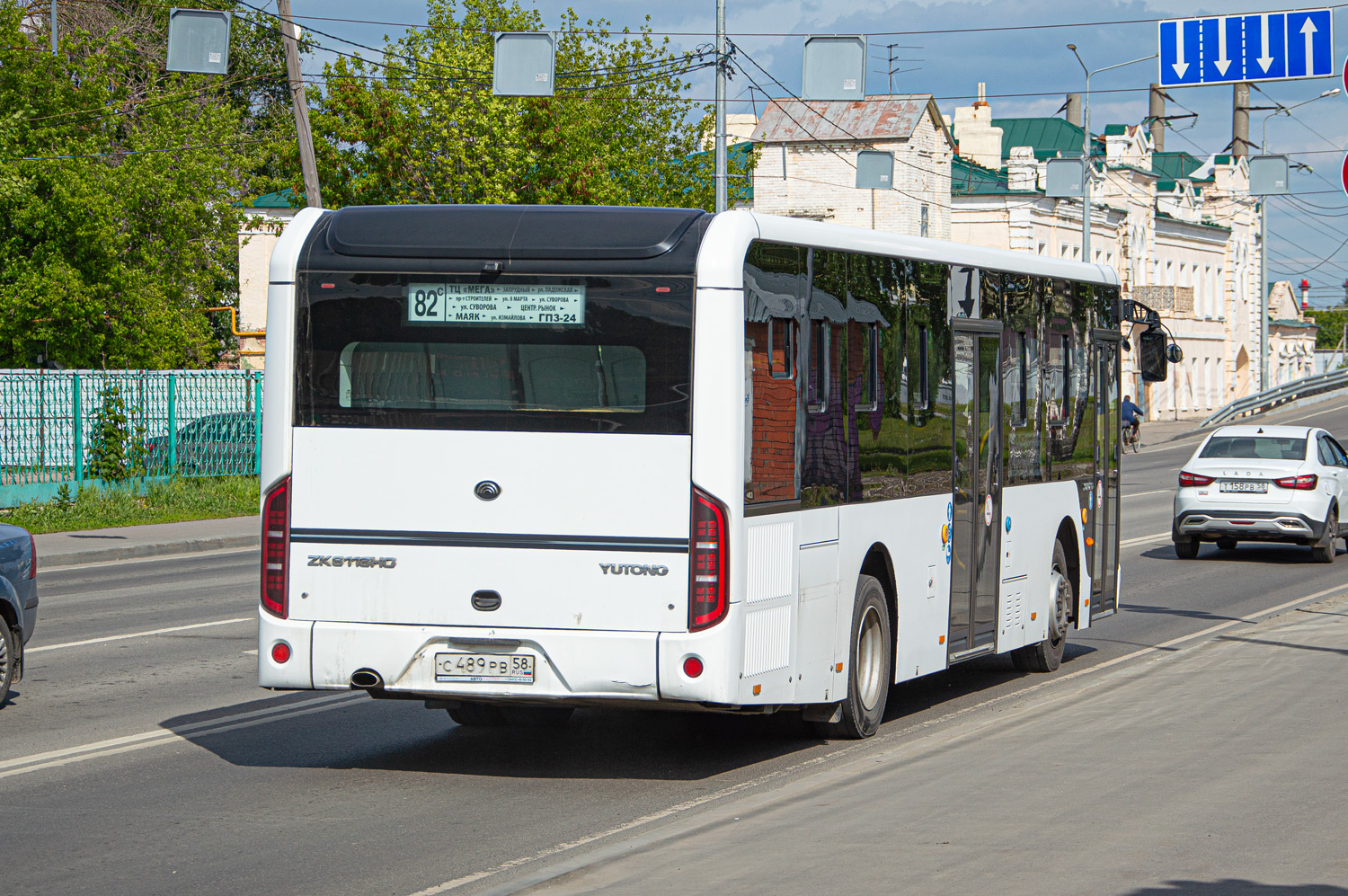 Пензенская область, Yutong ZK6116HG № С 489 РВ 58