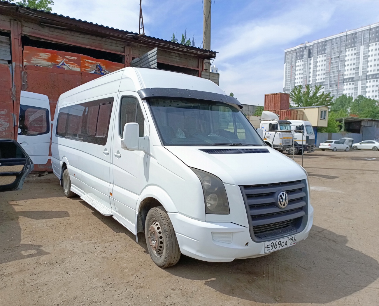 Краснодарский край, Volkswagen Crafter № Е 969 ОА 193
