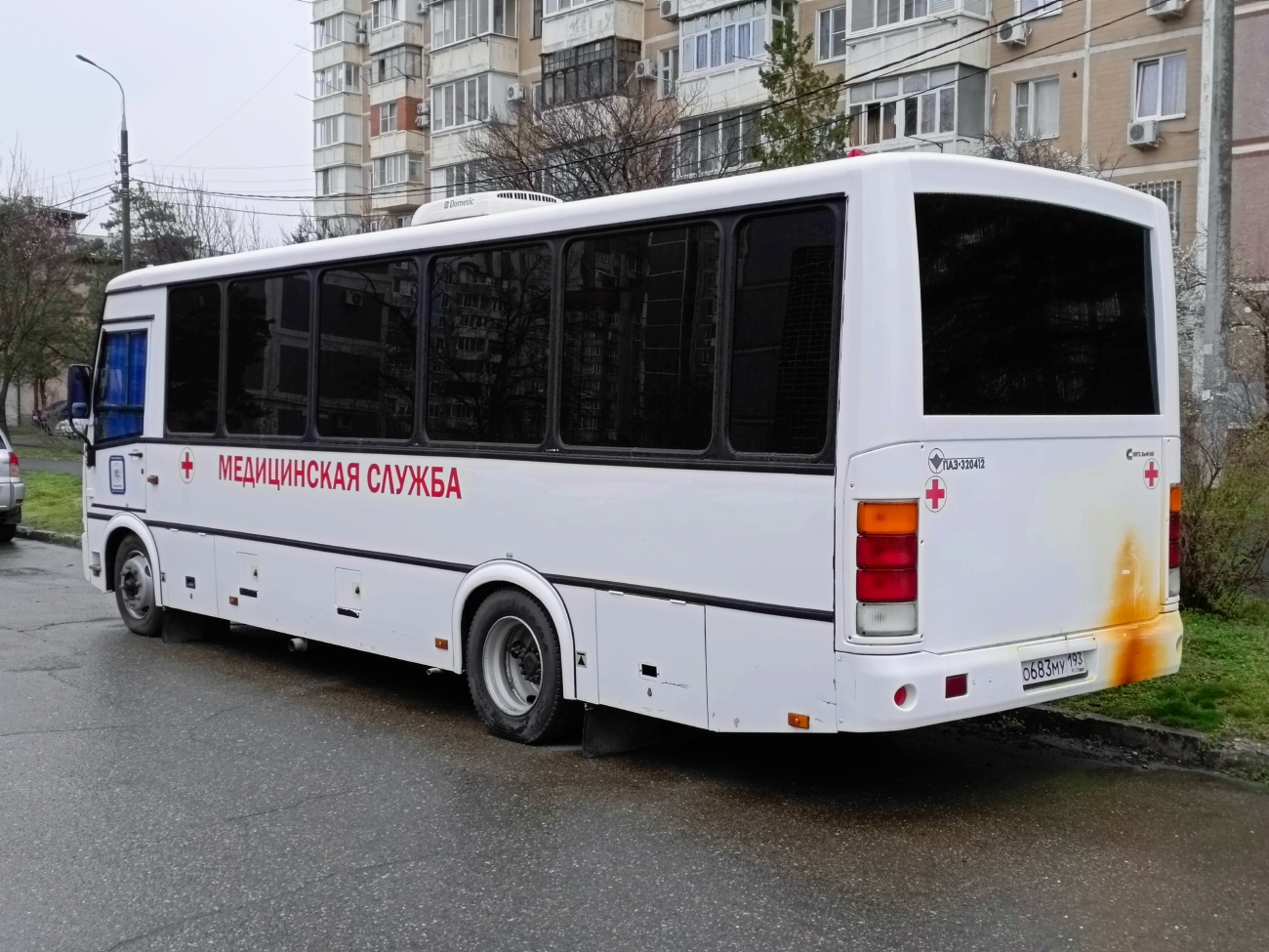Краснодарский край, ПАЗ-320412-05 № О 683 МУ 193