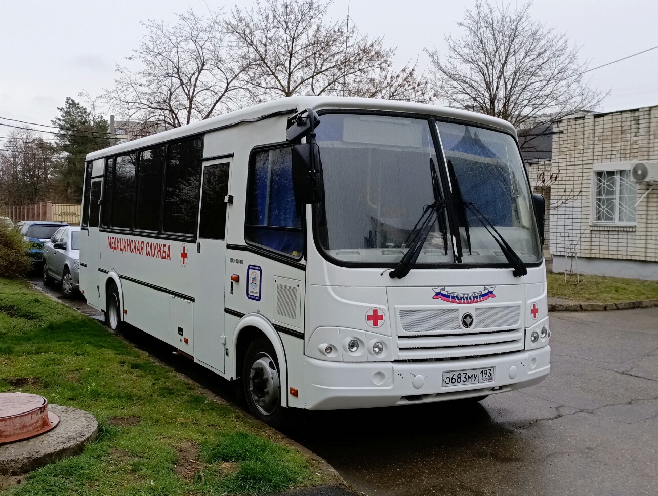 Краснодарский край, ПАЗ-320412-05 № О 683 МУ 193