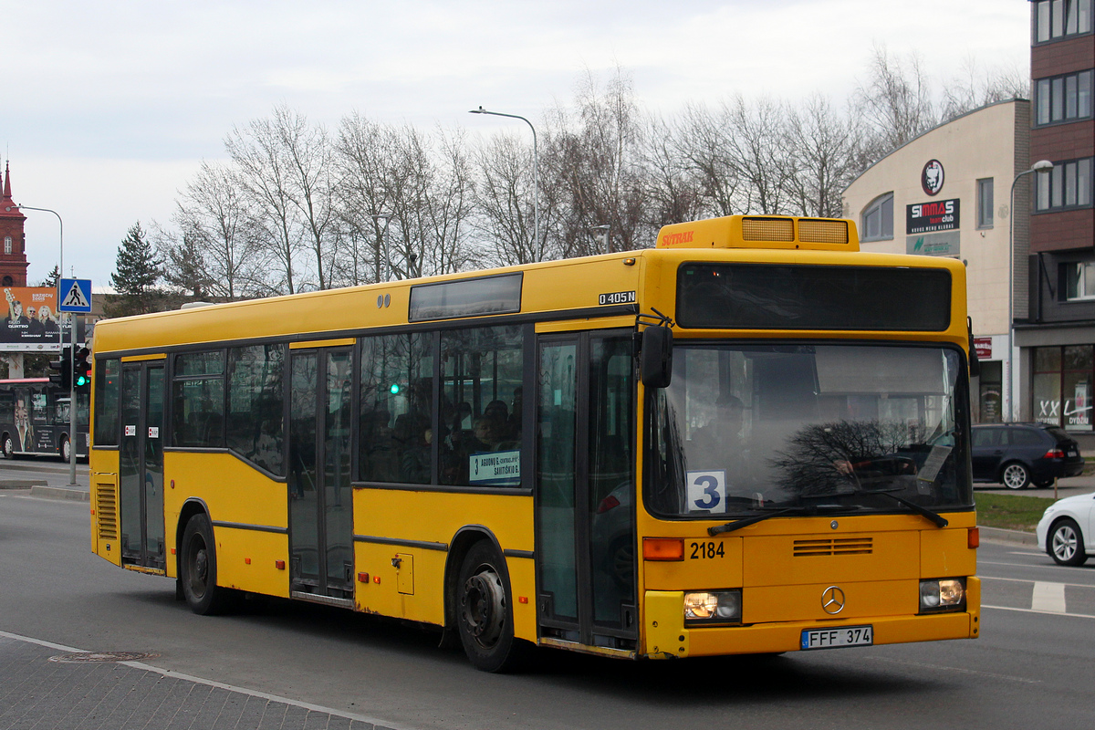 Lithuania, Mercedes-Benz O405N2 # 2184