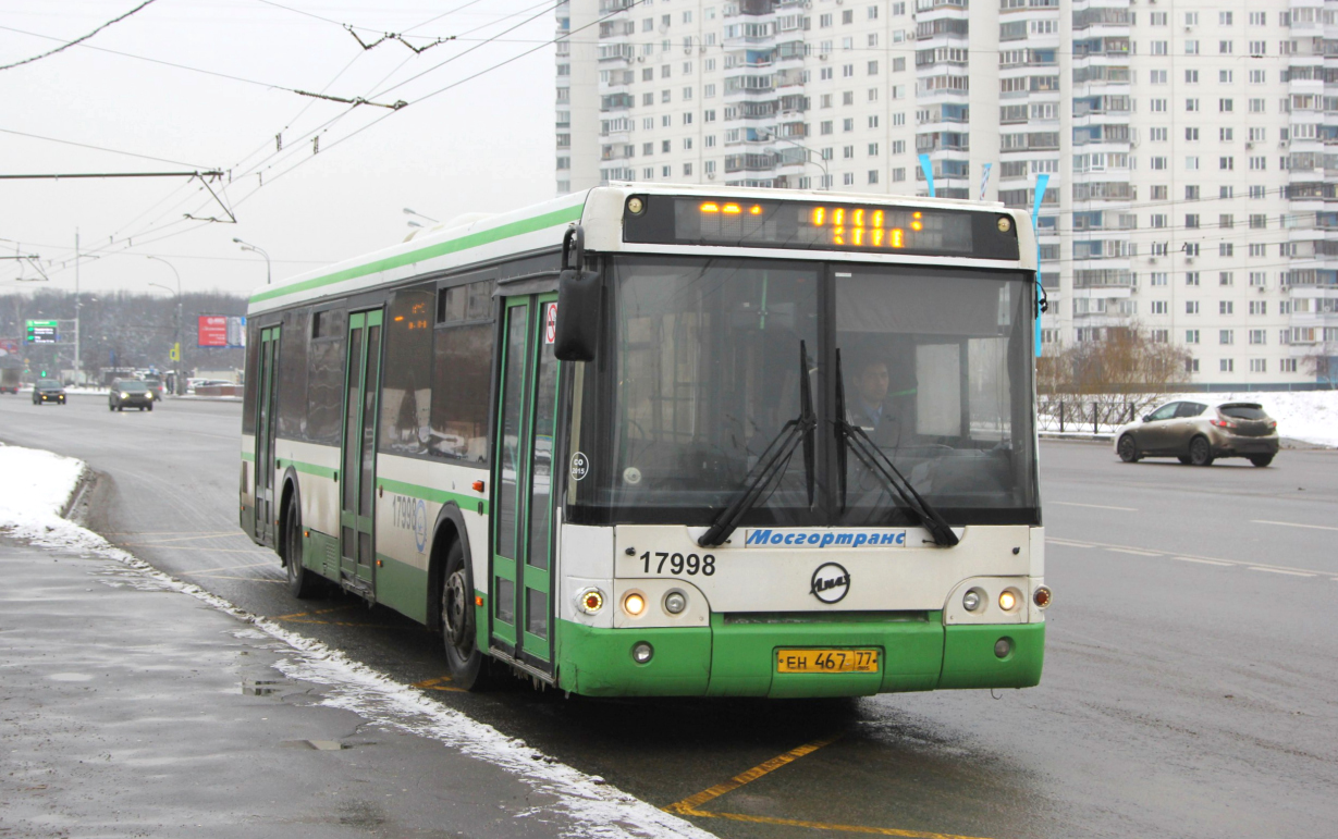 Москва, ЛиАЗ-5292.21 № 17998