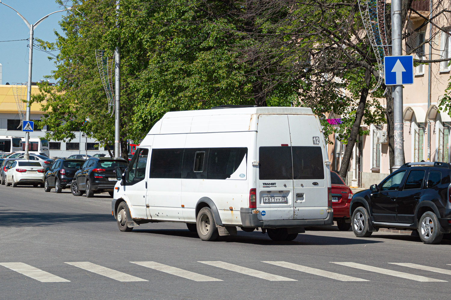 Пензенская область, Нижегородец-222708  (Ford Transit) № Р 871 УУ 58