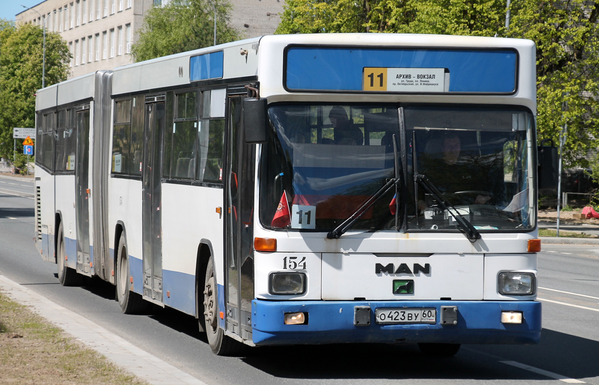 Pskov region, MAN A61 SG312 # 154