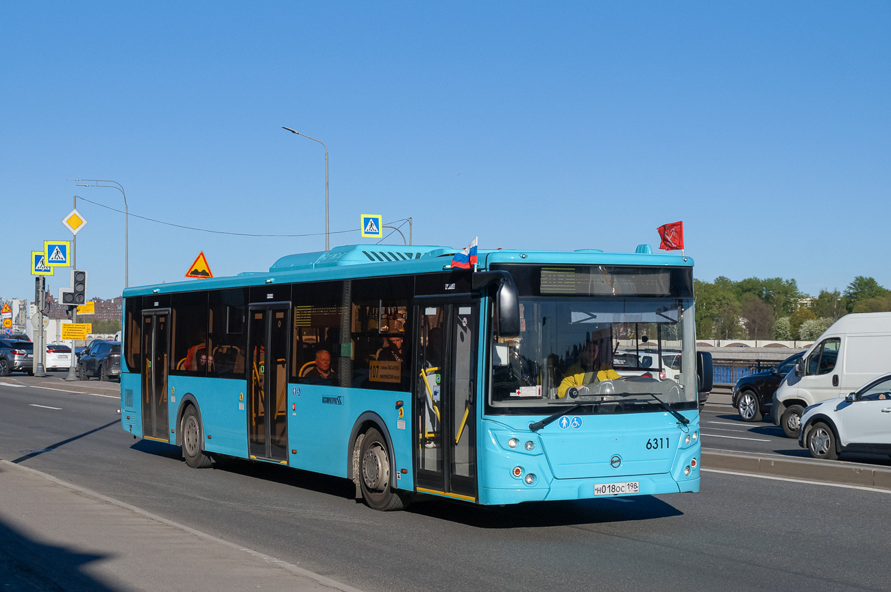 Санкт-Петербург, ЛиАЗ-5292.65 № 6311