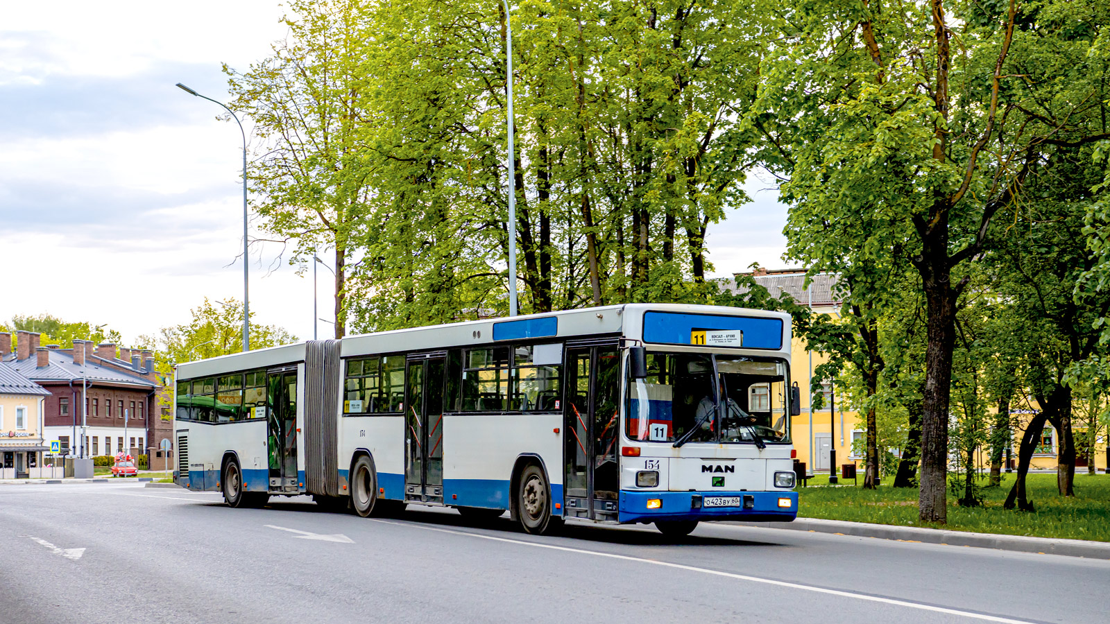 Pskov region, MAN A61 SG312 # 154