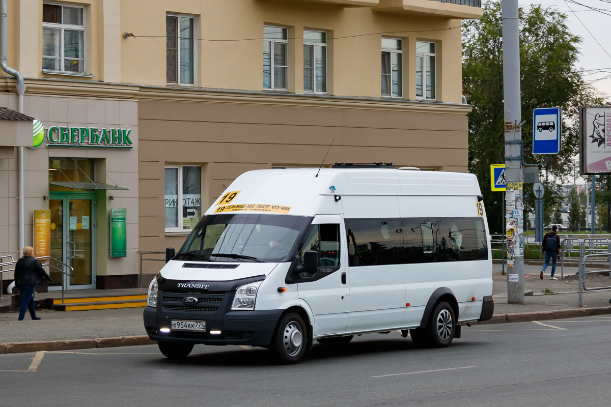 Челябинская область, Нижегородец-222709  (Ford Transit) № Х 954 АК 774