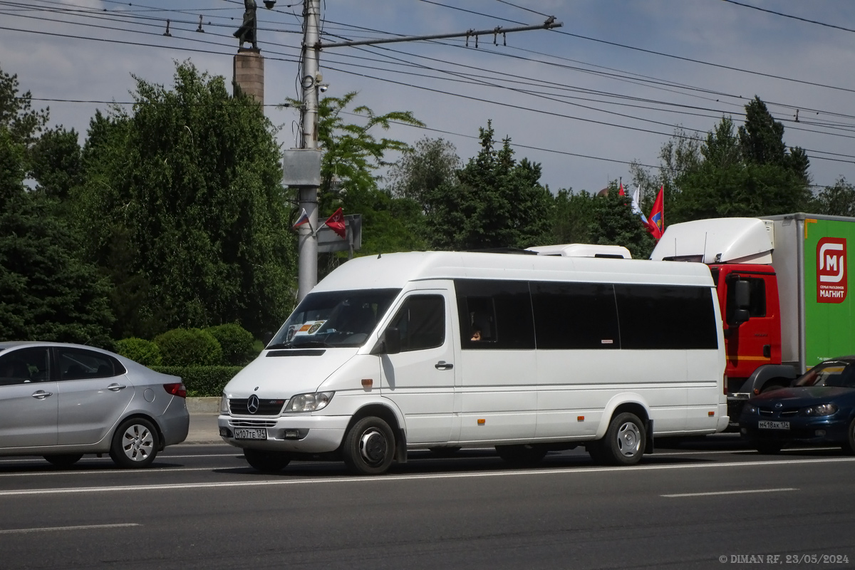 Волгоградская область, Луидор-223203 (MB Sprinter Classic) № М 107 ТЕ 134 Волгоградская область, Луидор-223203 (MB Sprinter Classic) № М 107 ТЕ 134