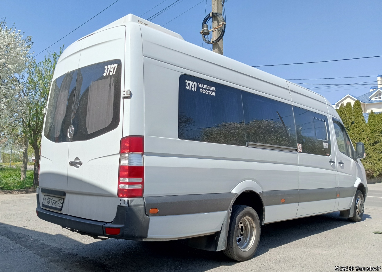 Кабардино-Балкария, Луидор-22360C (MB Sprinter) № Т 181 ЕМ 07