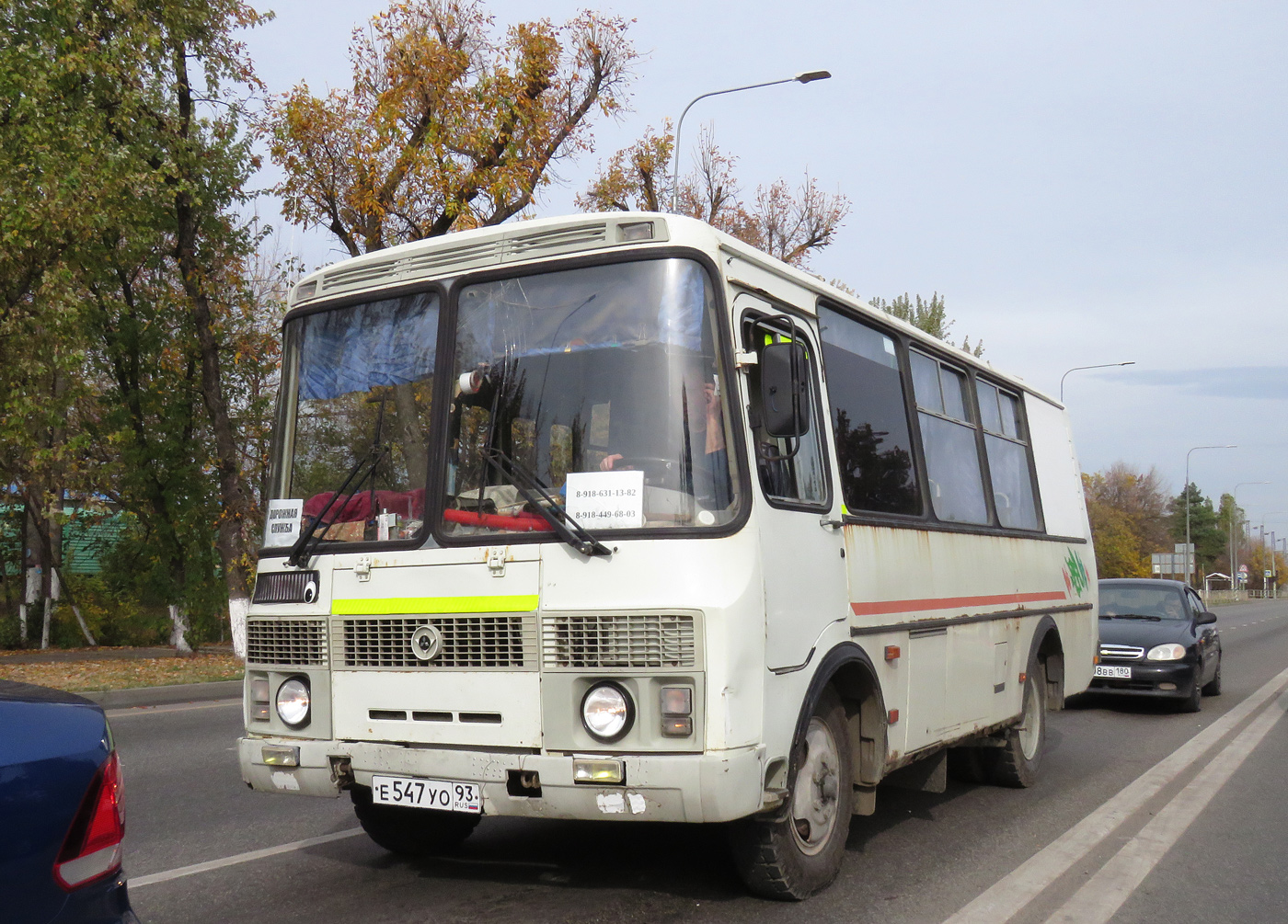 Краснодарский край, ПАЗ-32054 № Е 547 УО 93