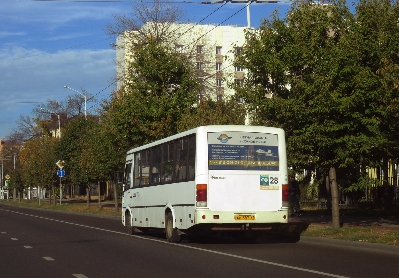 Краснодарский край, ПАЗ-320412-10 № АК 387 23