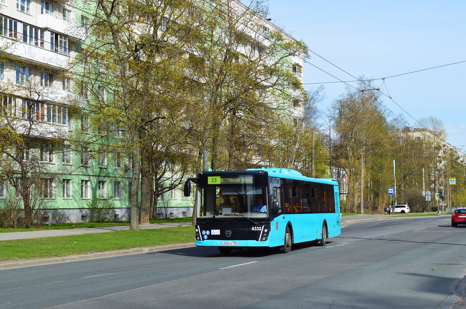 Санкт-Петербург, ЛиАЗ-5292.65 № 6332