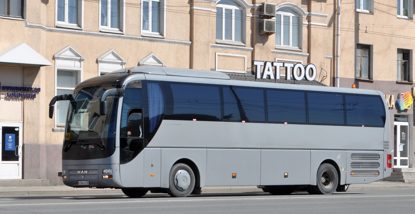 Омская область, MAN R07 Lion's Coach RHC414 № У 544 УХ 55