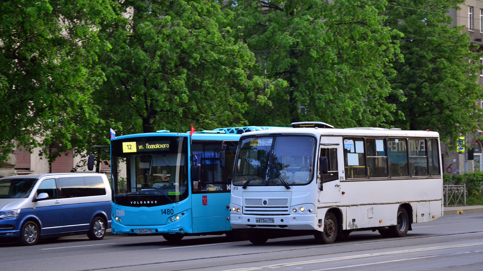 Санкт-Петербург, ПАЗ-320402-05 № 8776