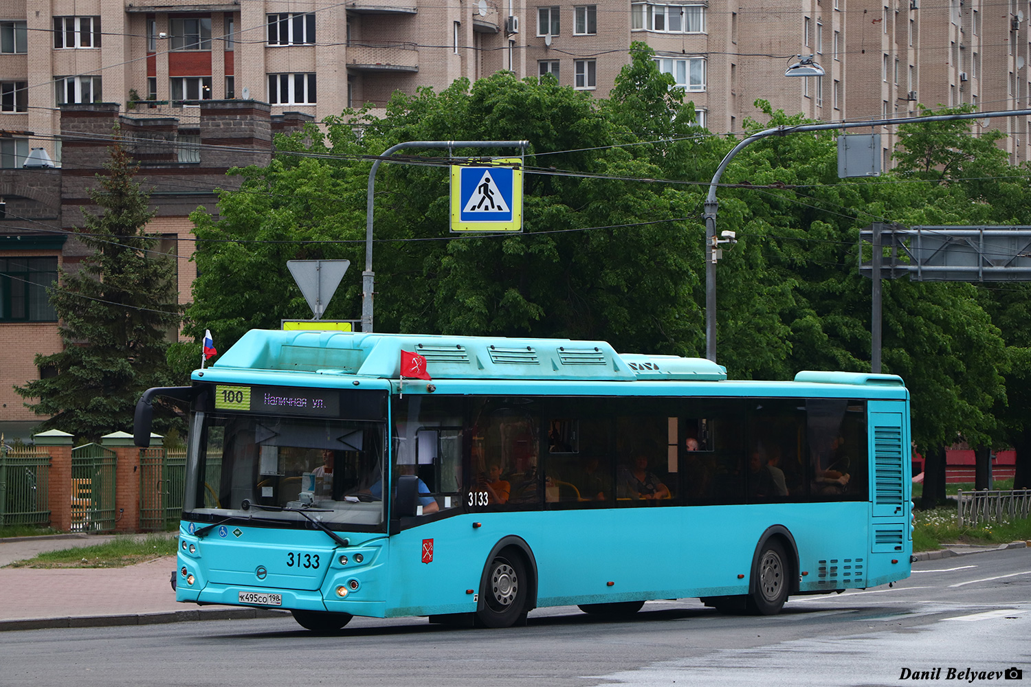 Санкт-Петербург, ЛиАЗ-5292.67 (CNG) № 3133