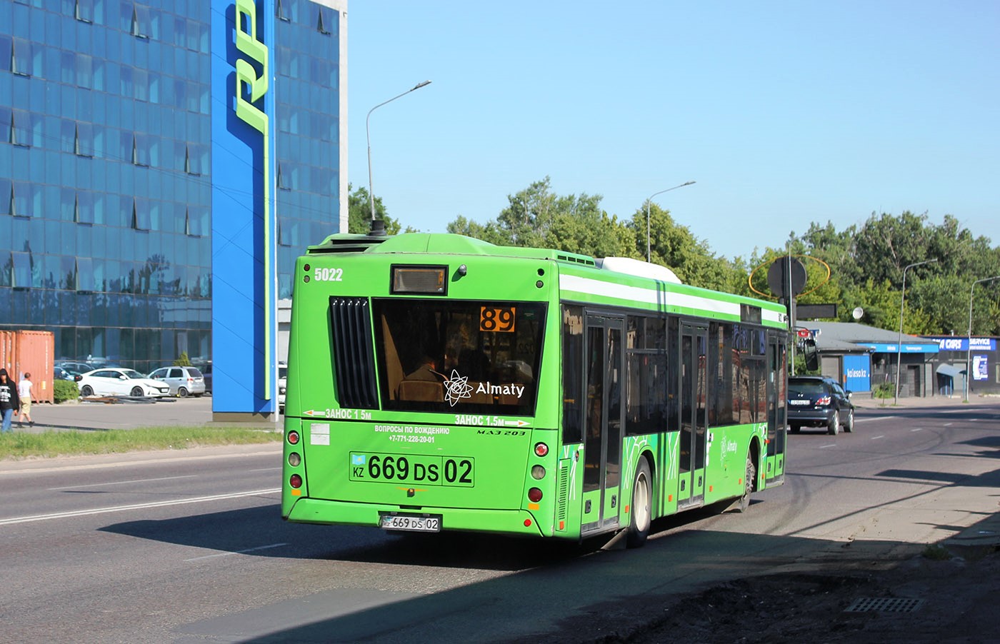 Алматы, МАЗ-203.069 № 5022