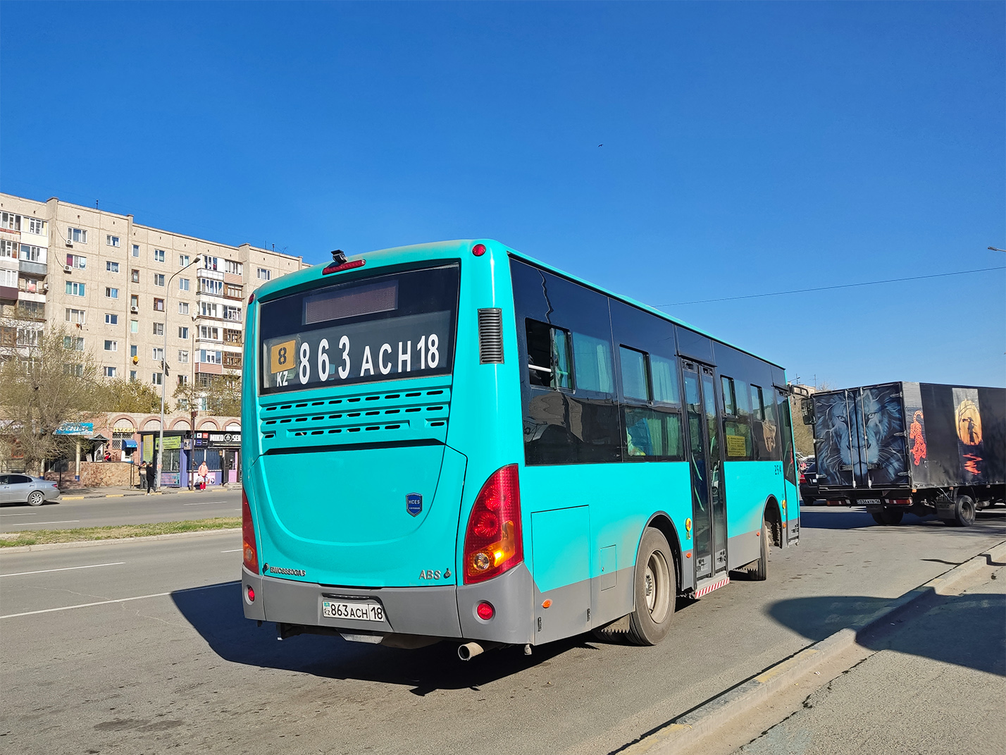 Абайская область, Dongfeng BWC6850GA5 (Qilu/СемАЗ) № 254