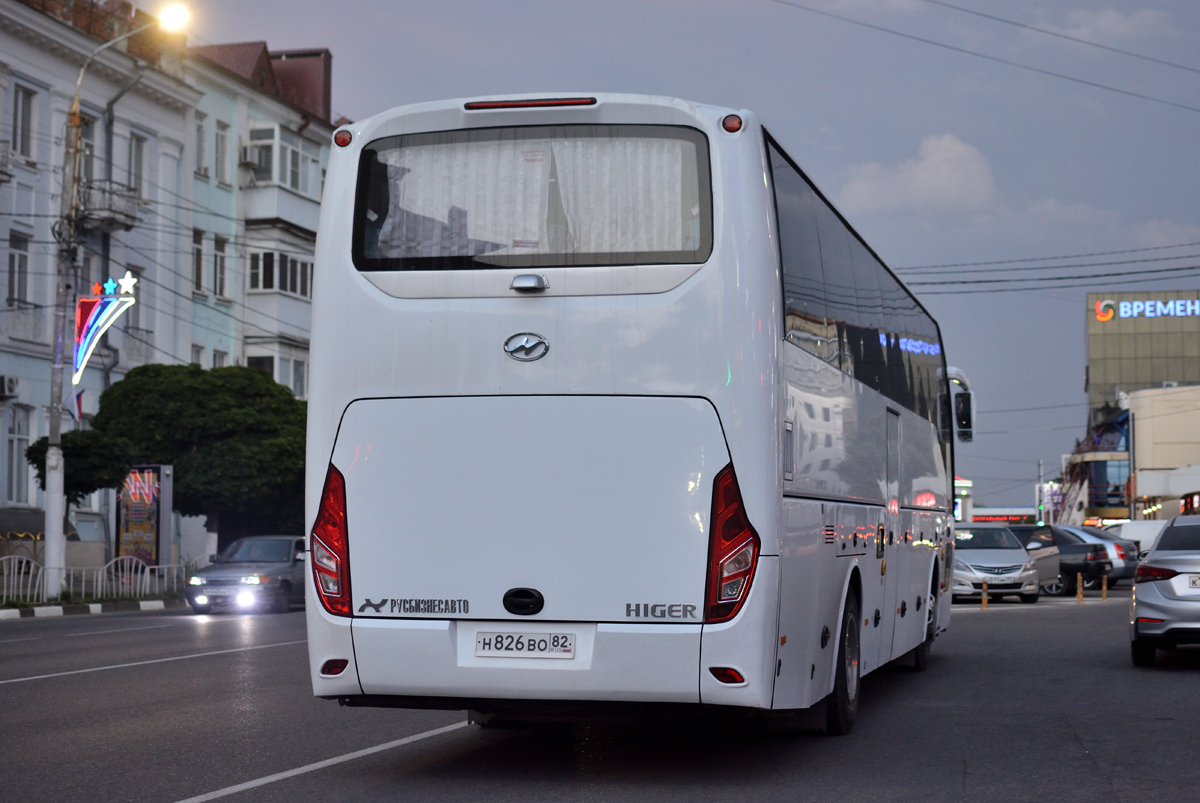 Республика Крым, Higer KLQ6128LQ № Н 826 ВО 82