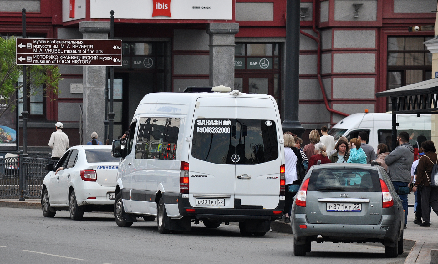 Омская область, Mercedes-Benz Sprinter W906 515CDI № В 001 КТ 55