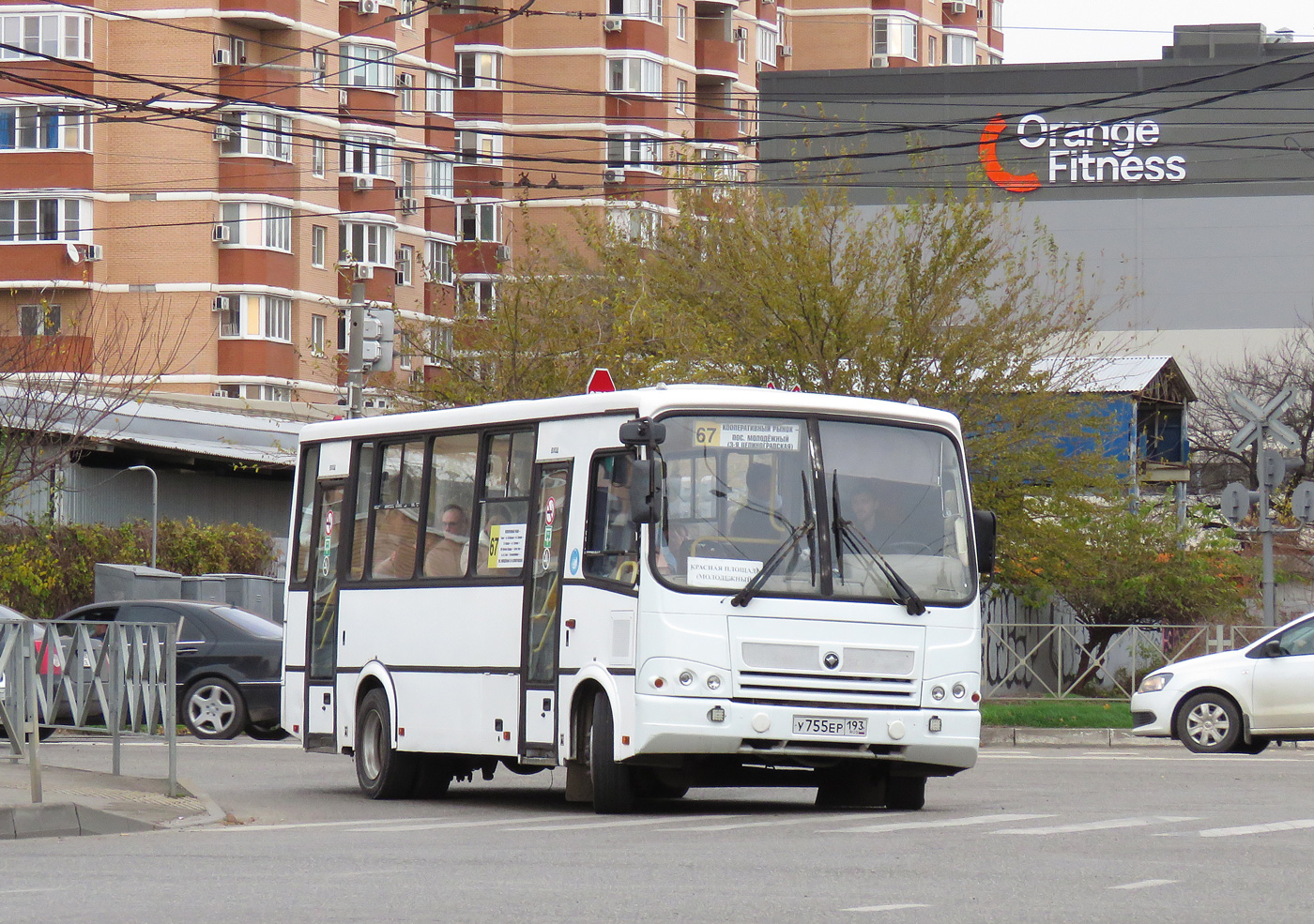 Краснодарский край, ПАЗ-320412-05 № У 755 ЕР 193