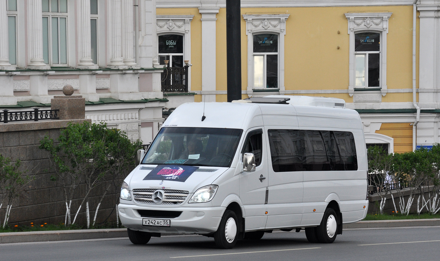 Омская область, Луидор-223602 (MB Sprinter) № Х 242 АС 55