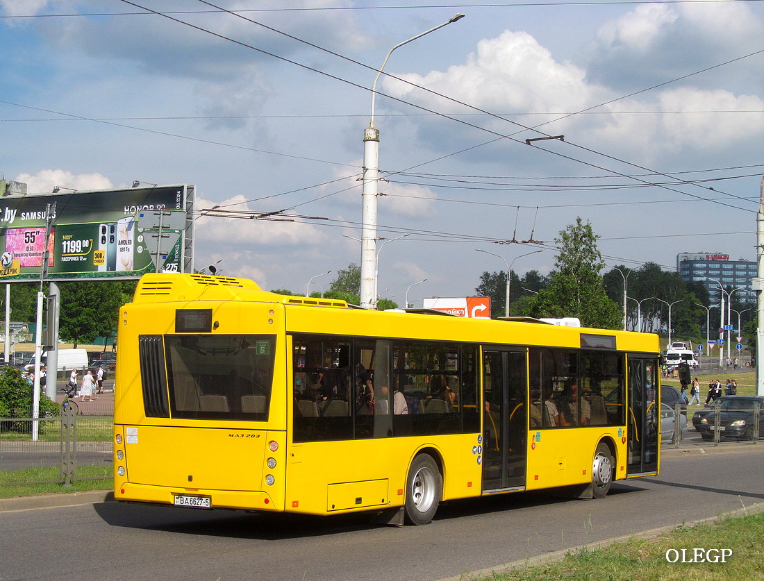 Minsk region, MAZ-203.147 # ВА 6627-5
