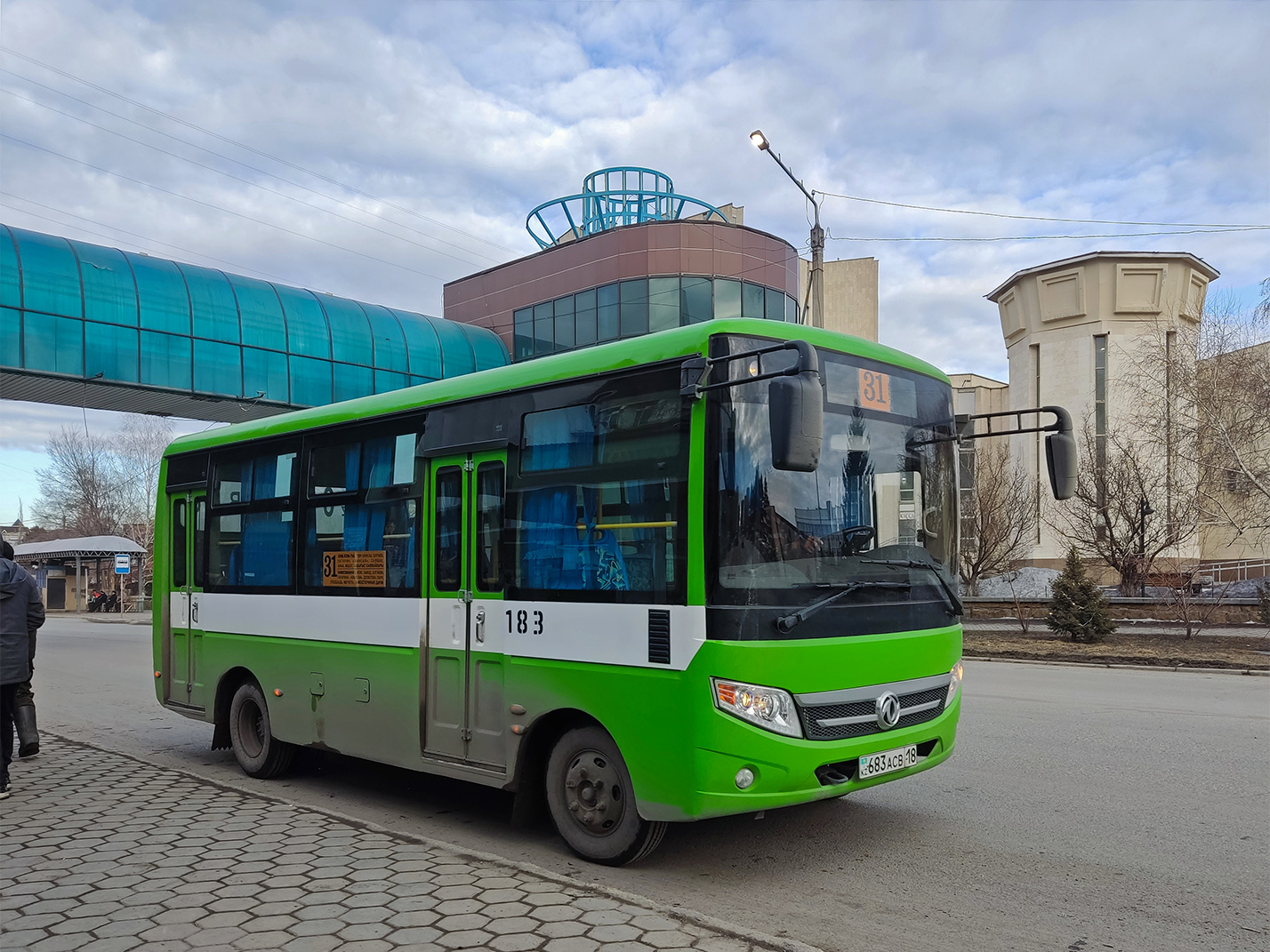Абайская область, Dongfeng BWC6665GA5 (Qilu/СемАЗ) № 183