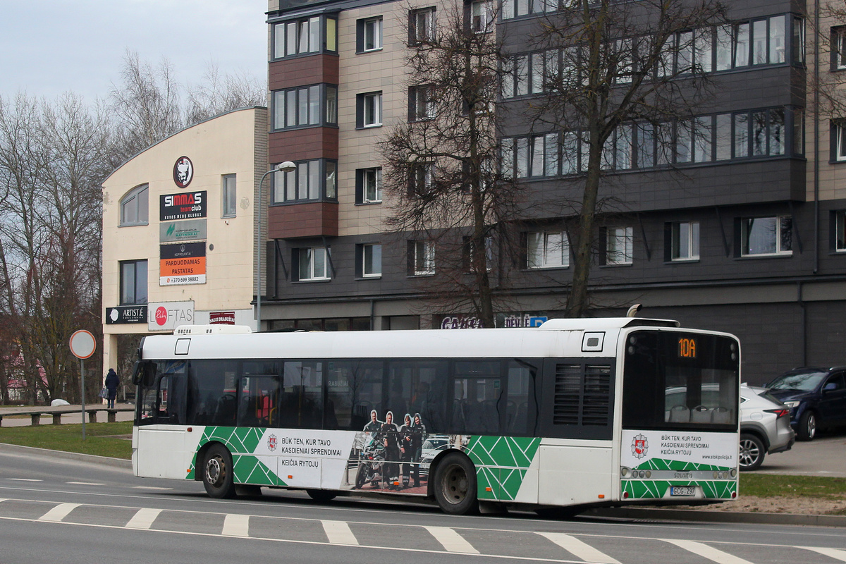 Литва, Solaris Urbino III 12 hybrid № 2189