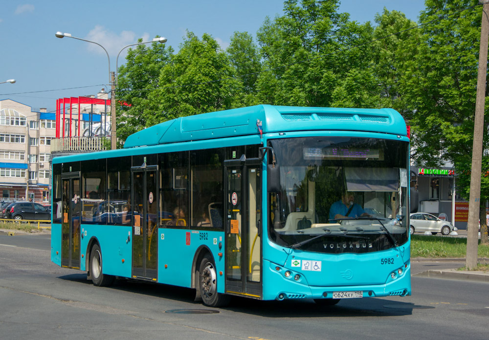 Санкт-Петербург, Volgabus-5270.G2 (CNG) № 5982