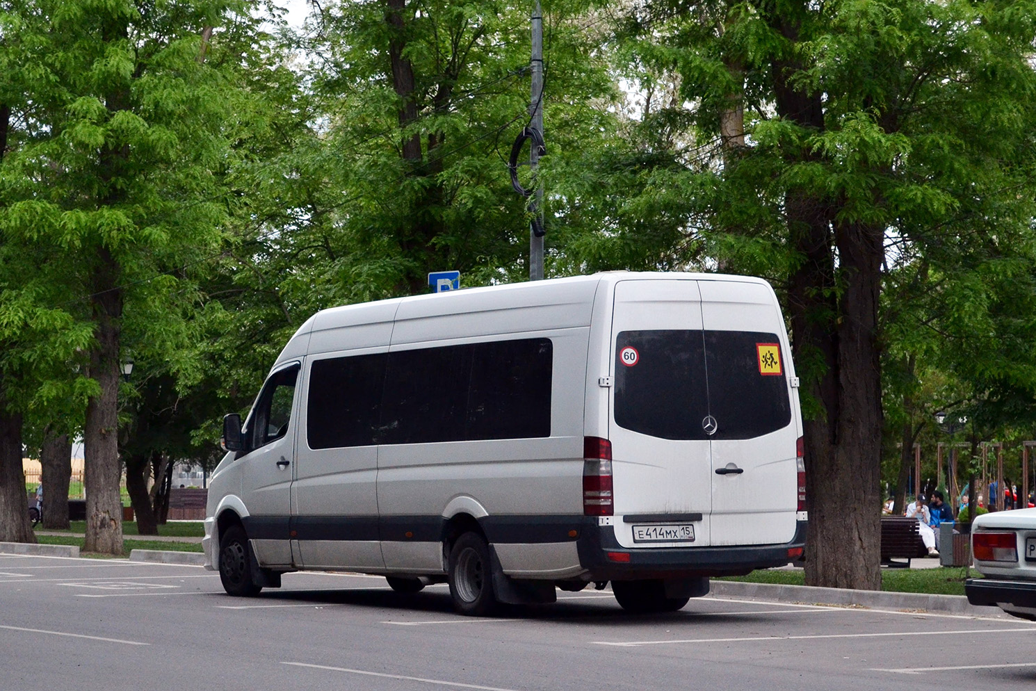 Северная Осетия, Луидор-22360C (MB Sprinter) № Е 414 МХ 15