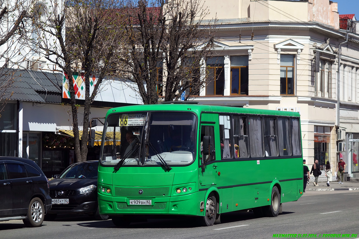 Республика Крым, ПАЗ-320414-04 "Вектор" (1-2) № К 939 ВН 82