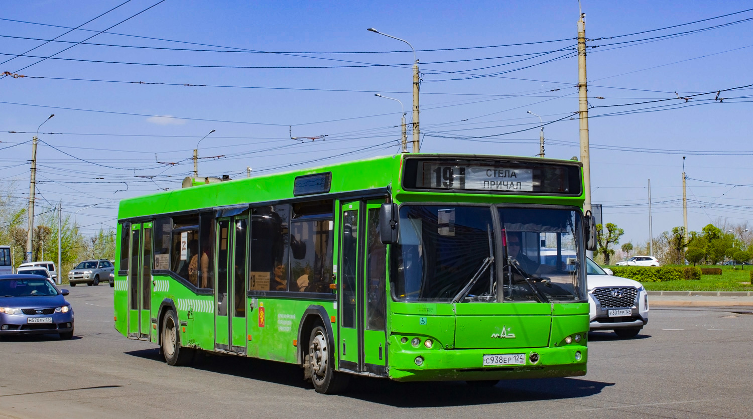 Красноярский край, МАЗ-103.476 № С 938 ЕР 124