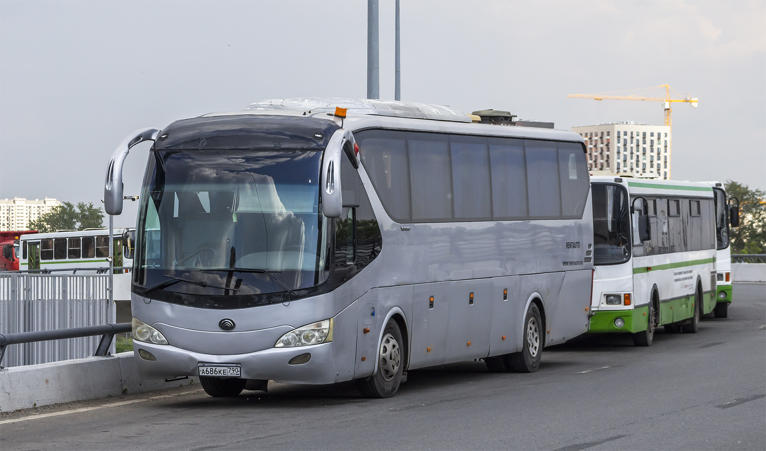 Московская область, Yutong ZK6129H № А 686 КЕ 790