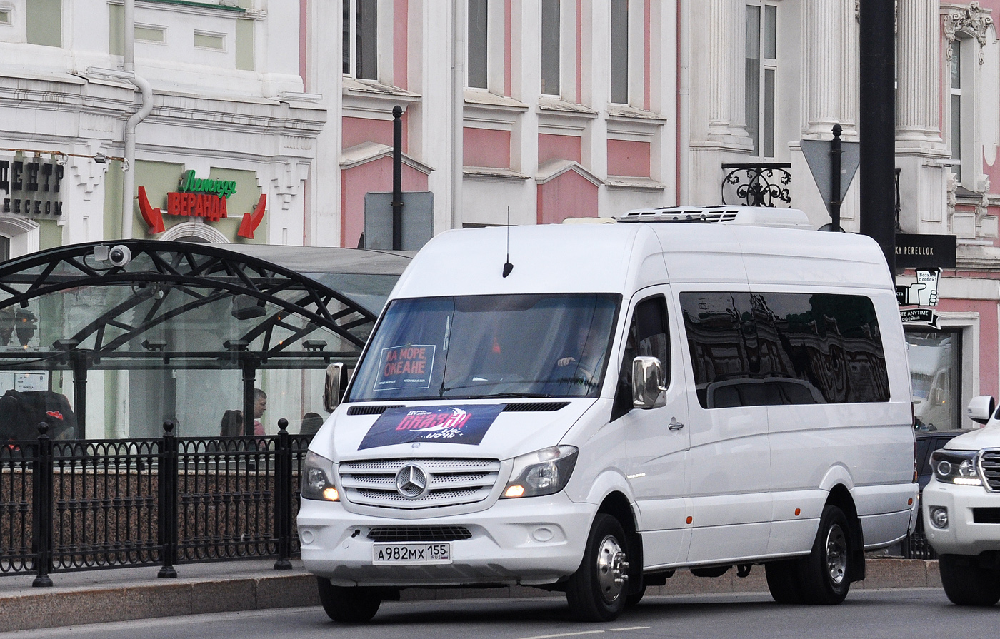 Омская область, Луидор-22360C (MB Sprinter) № А 982 МХ 155