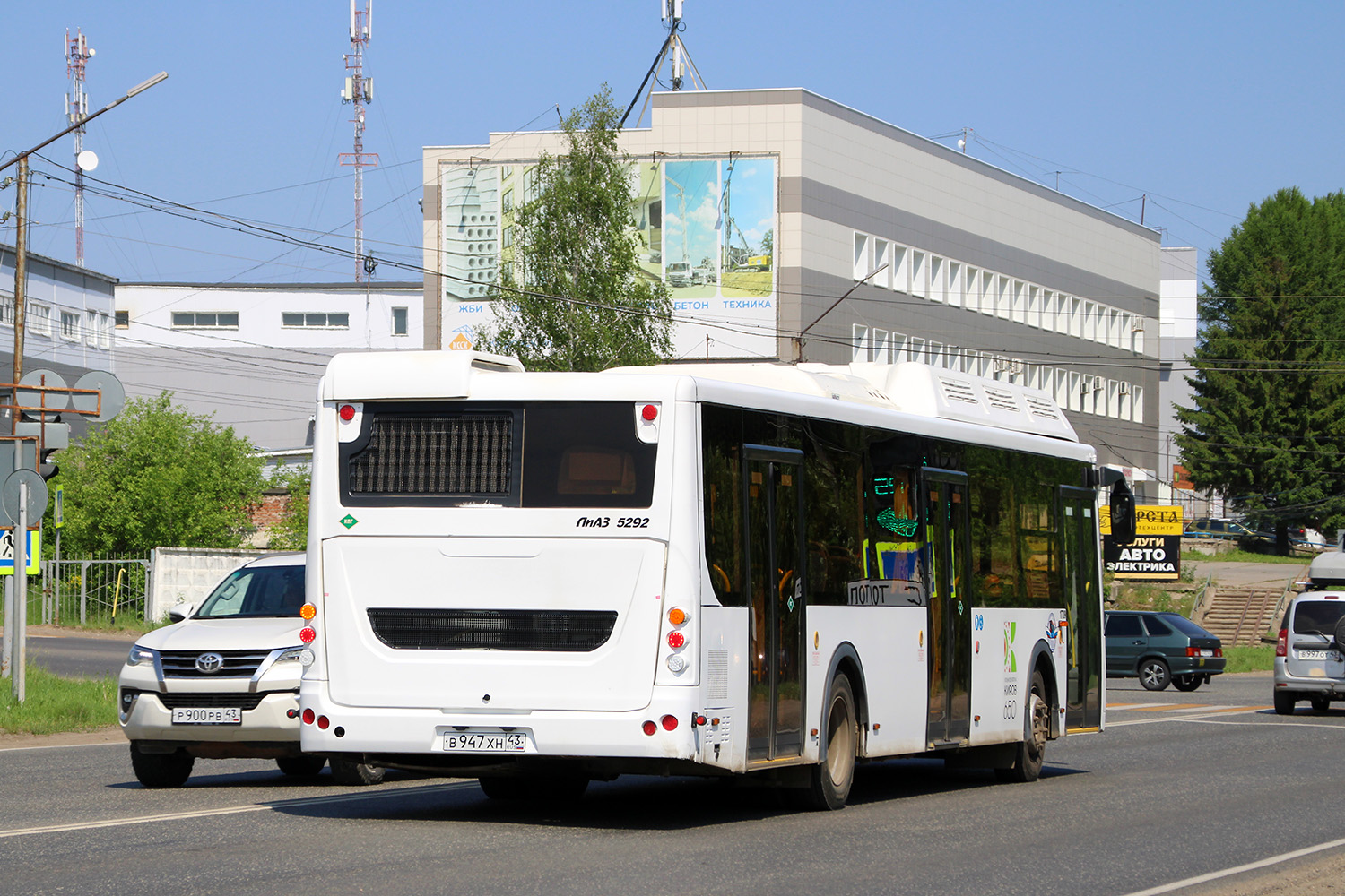 Кировская область, ЛиАЗ-5292.67 (CNG) № В 947 ХН 43