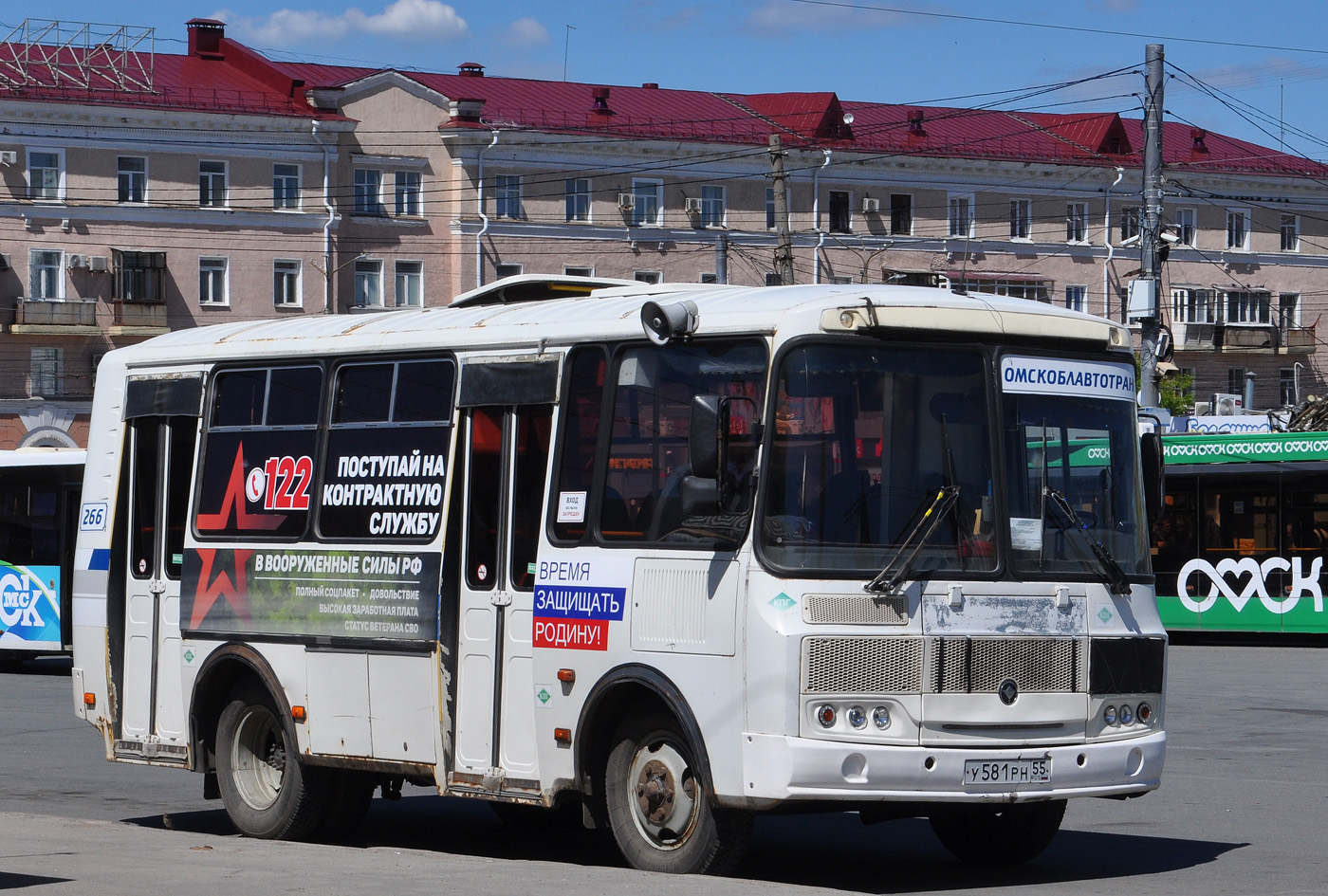 Омская область, ПАЗ-320540-12 № 266