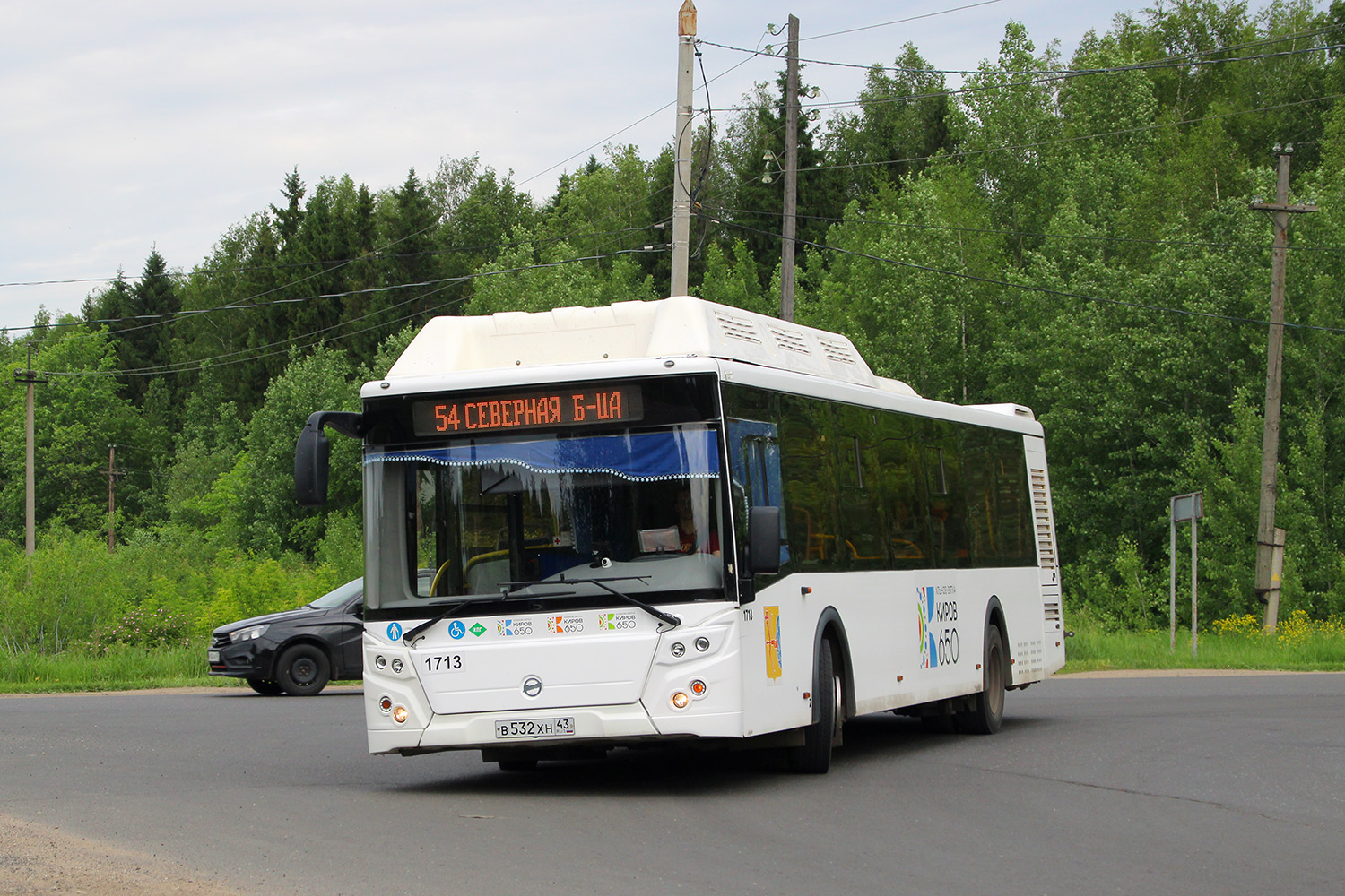 Кировская область, ЛиАЗ-5292.67 (CNG) № В 532 ХН 43