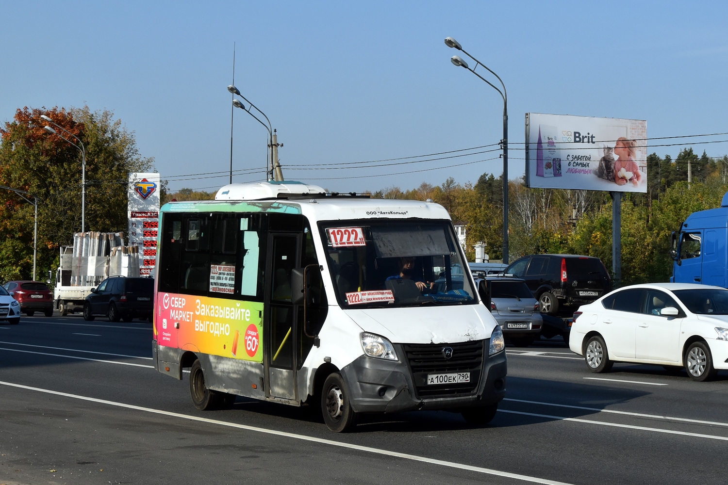 Московская область, ГАЗ-A64R42 Next № А 100 ЕК 790