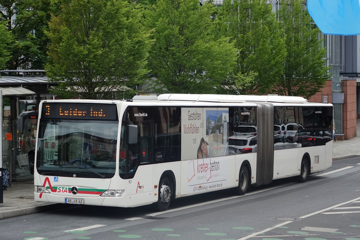 Бавария, Mercedes-Benz O530G Citaro facelift G № 162