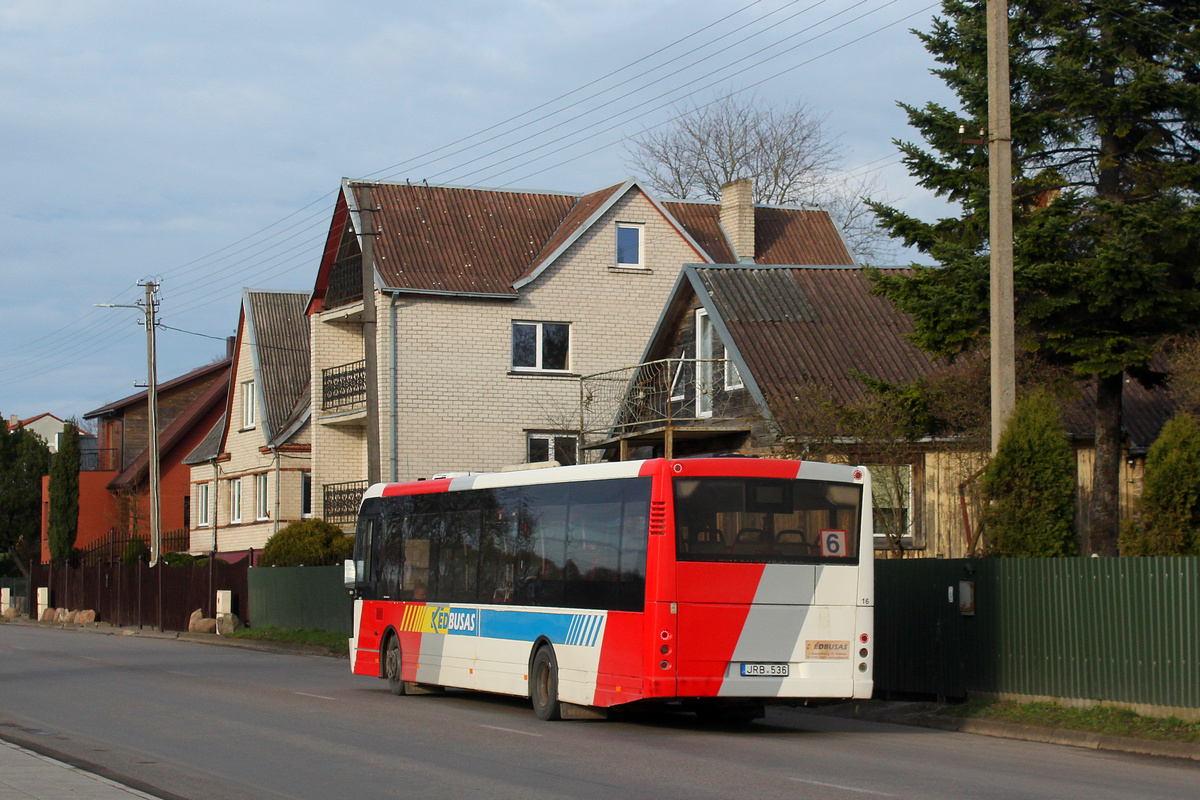 Lithuania, VDL Berkhof Ambassador 200 # 16