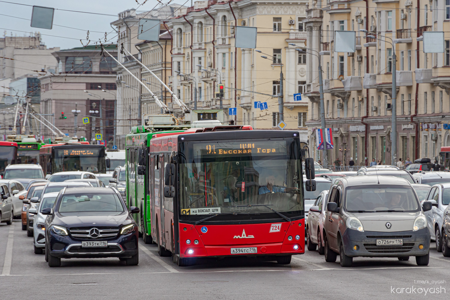 Татарстан, МАЗ-203.069 № 724