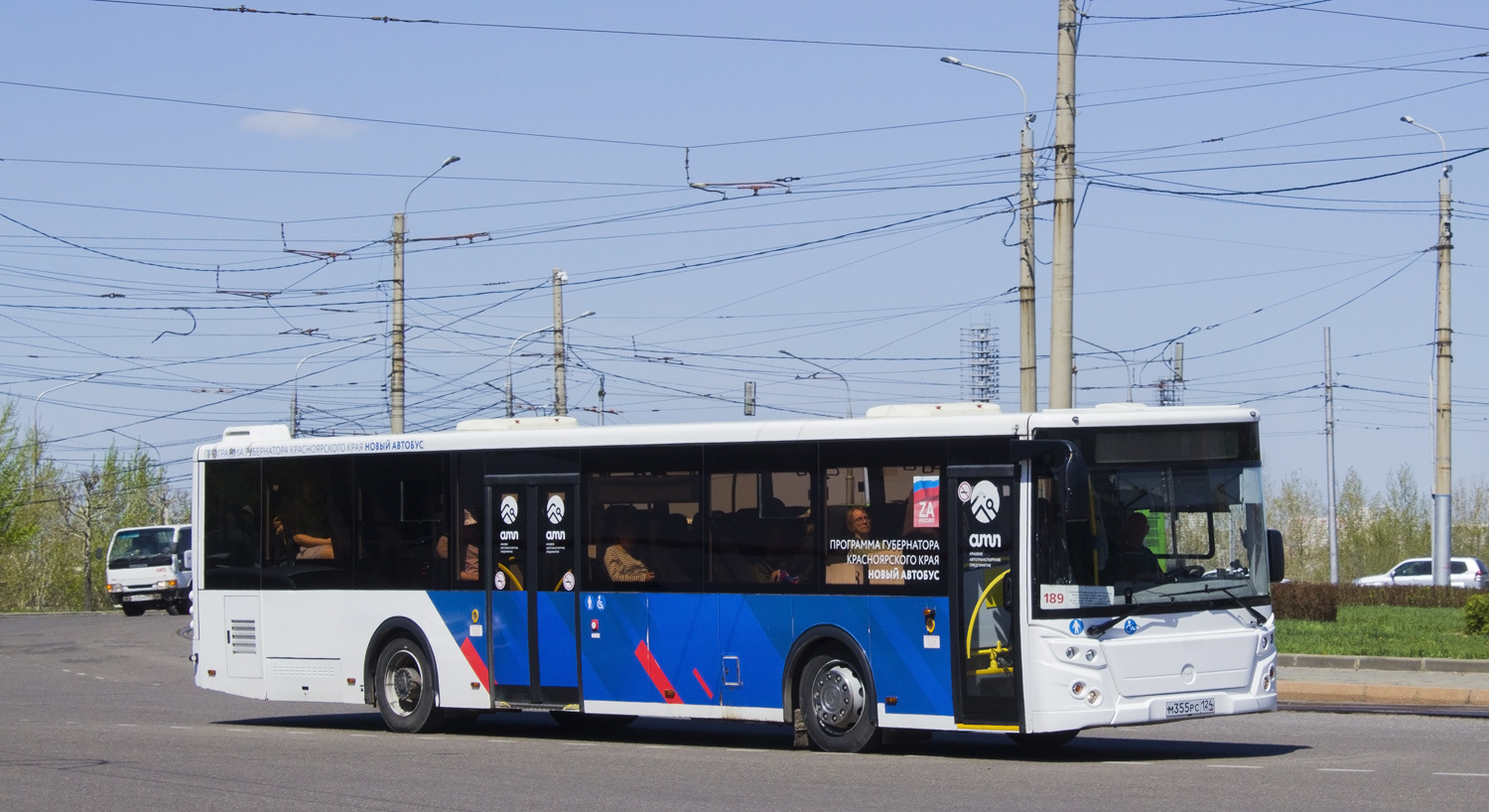 Красноярский край, ЛиАЗ-5292.65-03 № М 355 РС 124