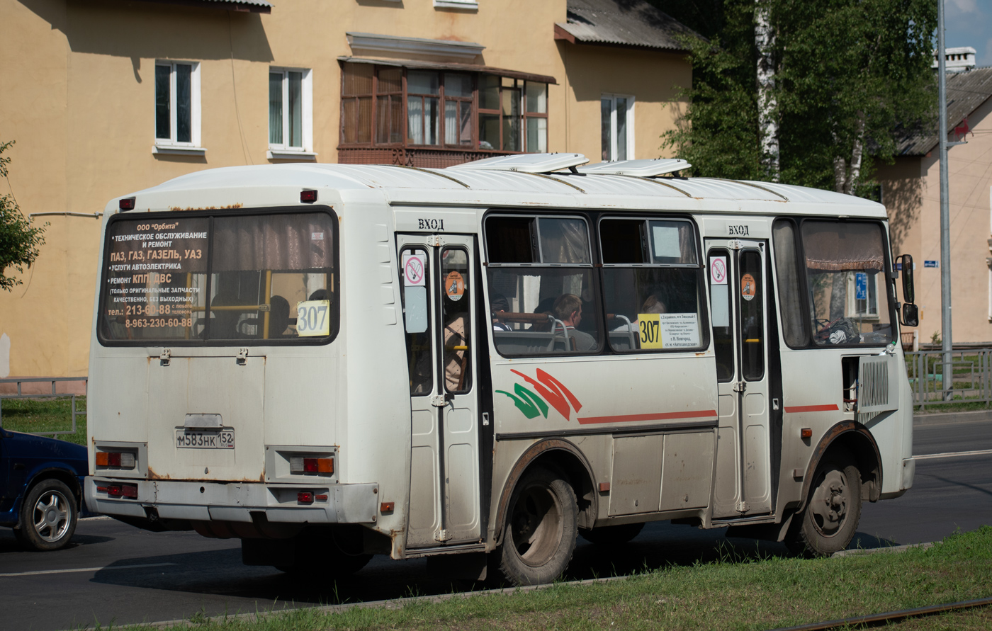 Нижегородская область, ПАЗ-32054 № М 583 НК 152